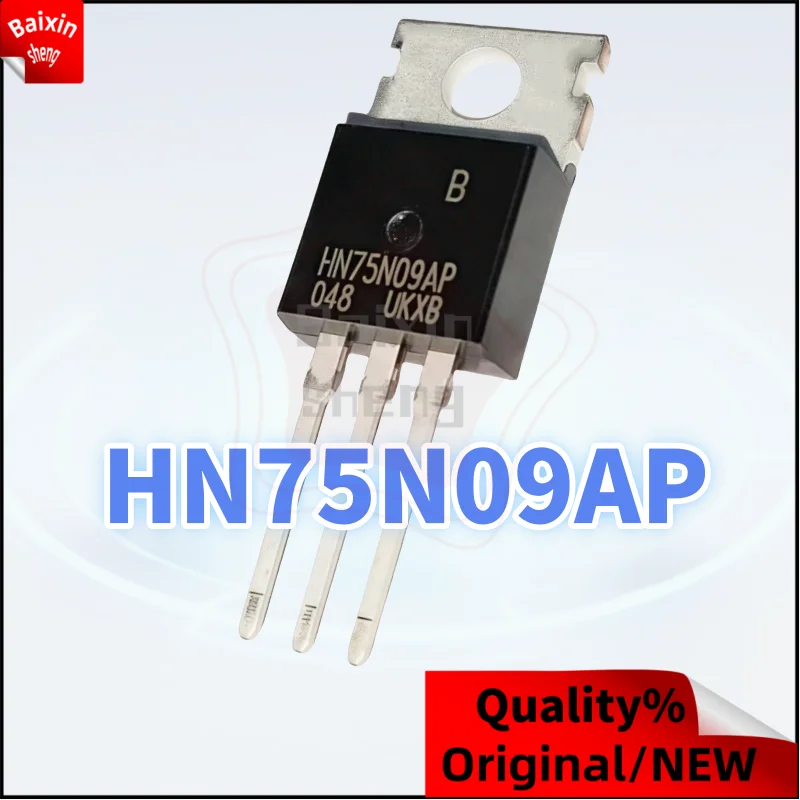 

10PCS NEW HN75N09AP TO-220 HN75N09 HN75N09A 75N09 75A 90V Controller Field Effect Transistor