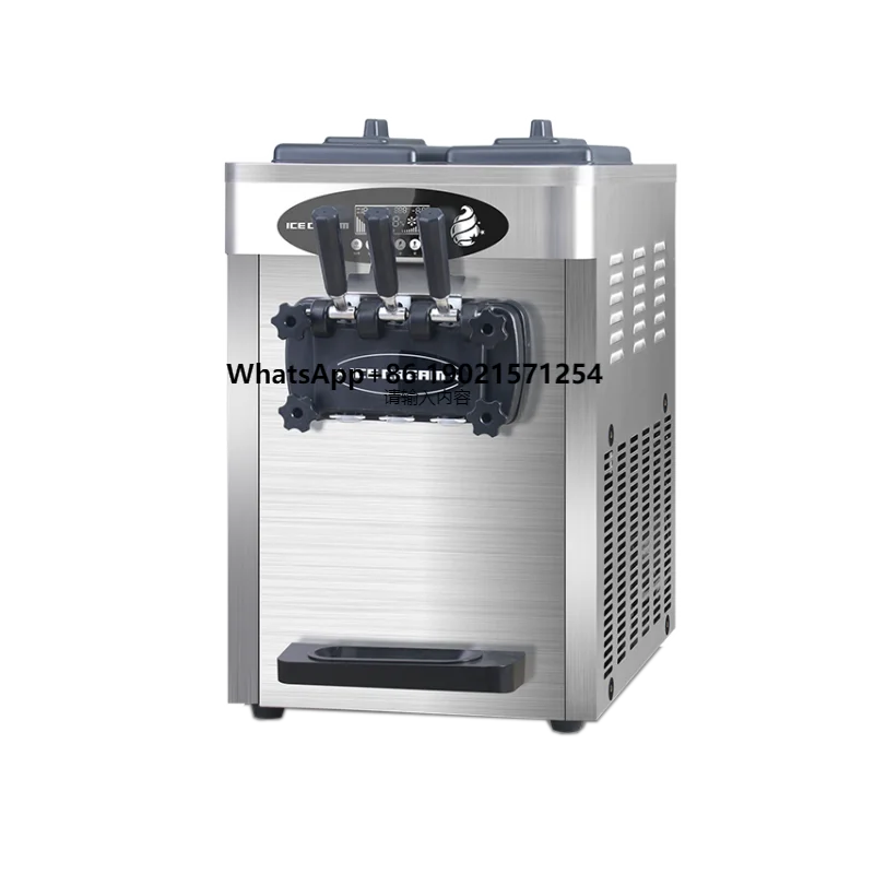 

Hot Product 3 Flavor Table Top Commercial Soft Frozen Ice Cream Machine