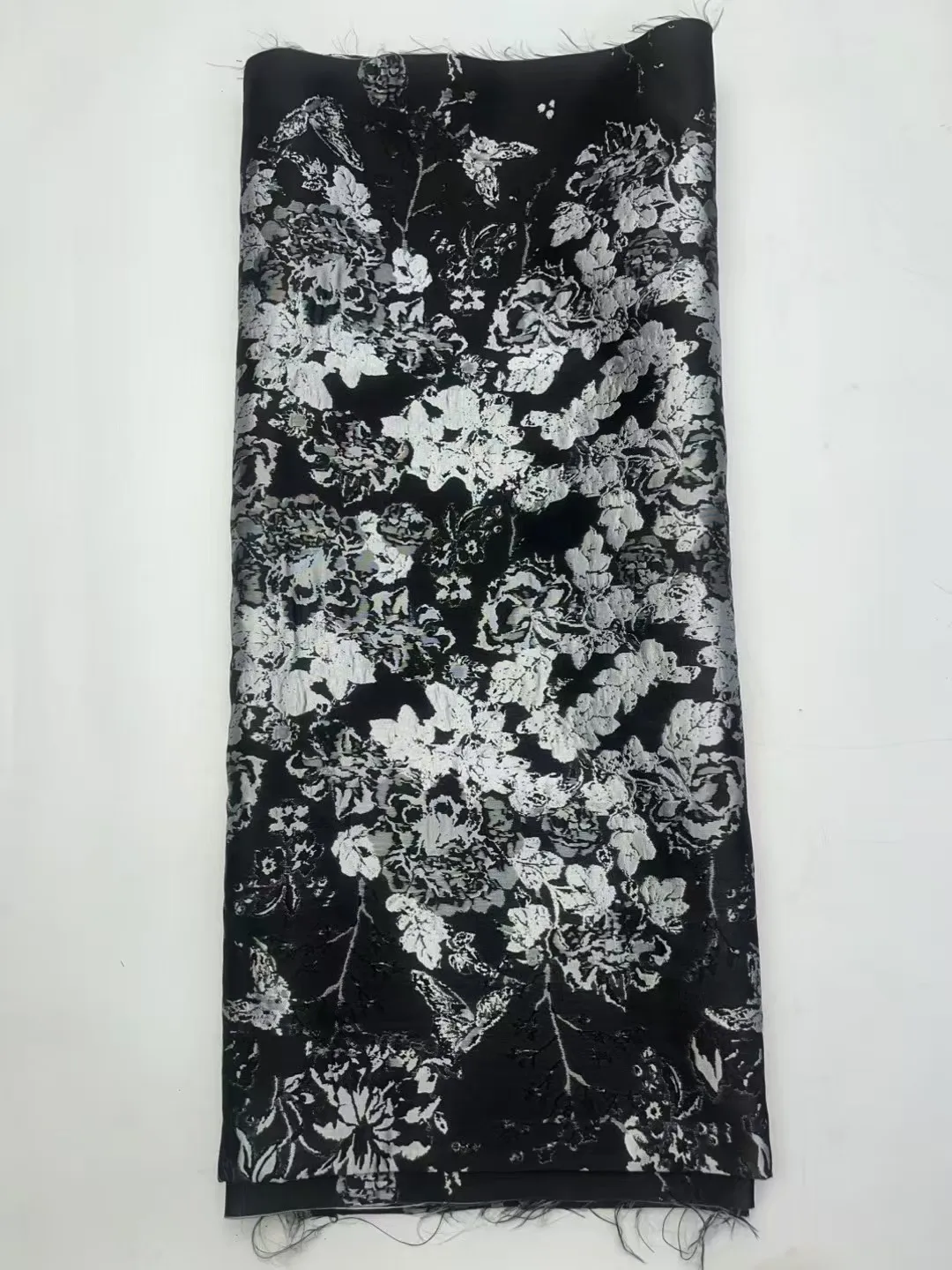 New Design Nigerian Organza Lace Fabrics 2025 African Brocade Jacquard Organza Lace Fabric High Quality French Tulle Lace Dress