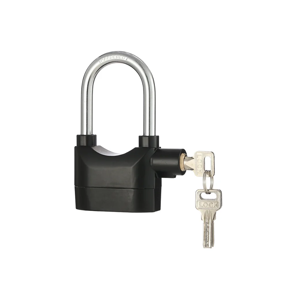 

Anti-Theft Padlock with 110dB Alarm: For Motorcycles & Gates – Secure Anti-Theft Lock
