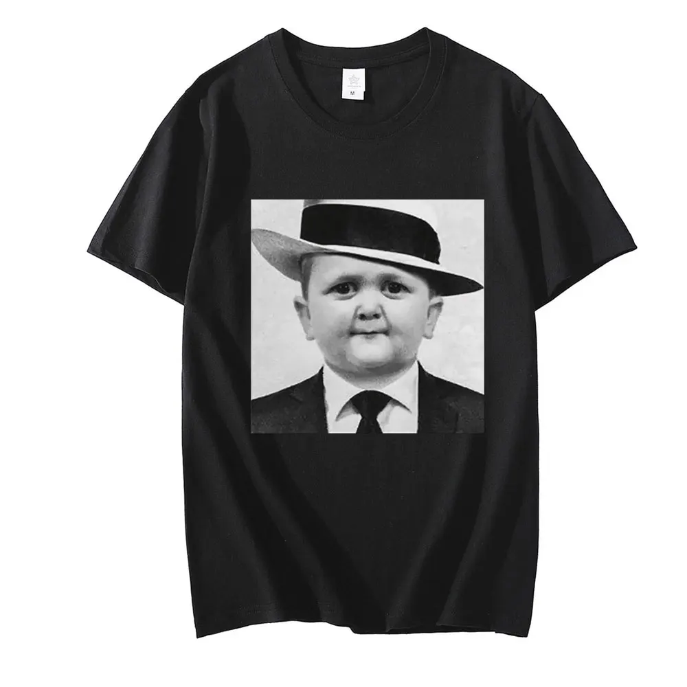 Classic Hasbulla Fighting T-Shirt Mini Khabib Blogger Print Short Sleeve Men Women Casual Fan Gift Tee