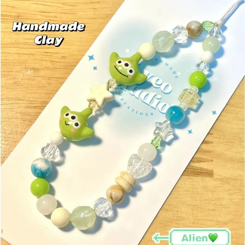 Nuovo stile Disney The Buzz Lightyear Creatives Cartoni animati Uomini e donne Cutes Moda Versatile Portachiavi per cellulare Decorazioni