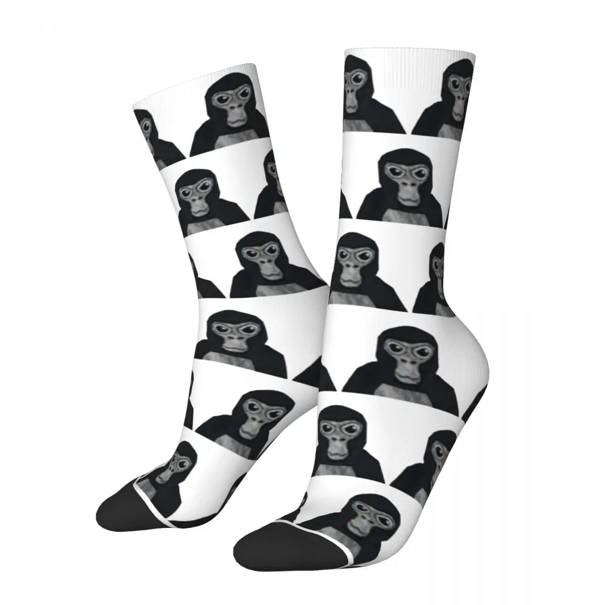 

Gorilla Tag Monkey (9) Socks Harajuku Sweat Absorbing Stockings All Season Long Socks Accessories for Unisex Gifts