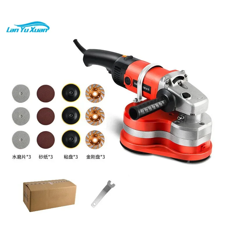 Newest Three-Head Floor Sander Grinding Machine Comprehensive Ground Grinding Multi-Situation Floor Polishing Tool