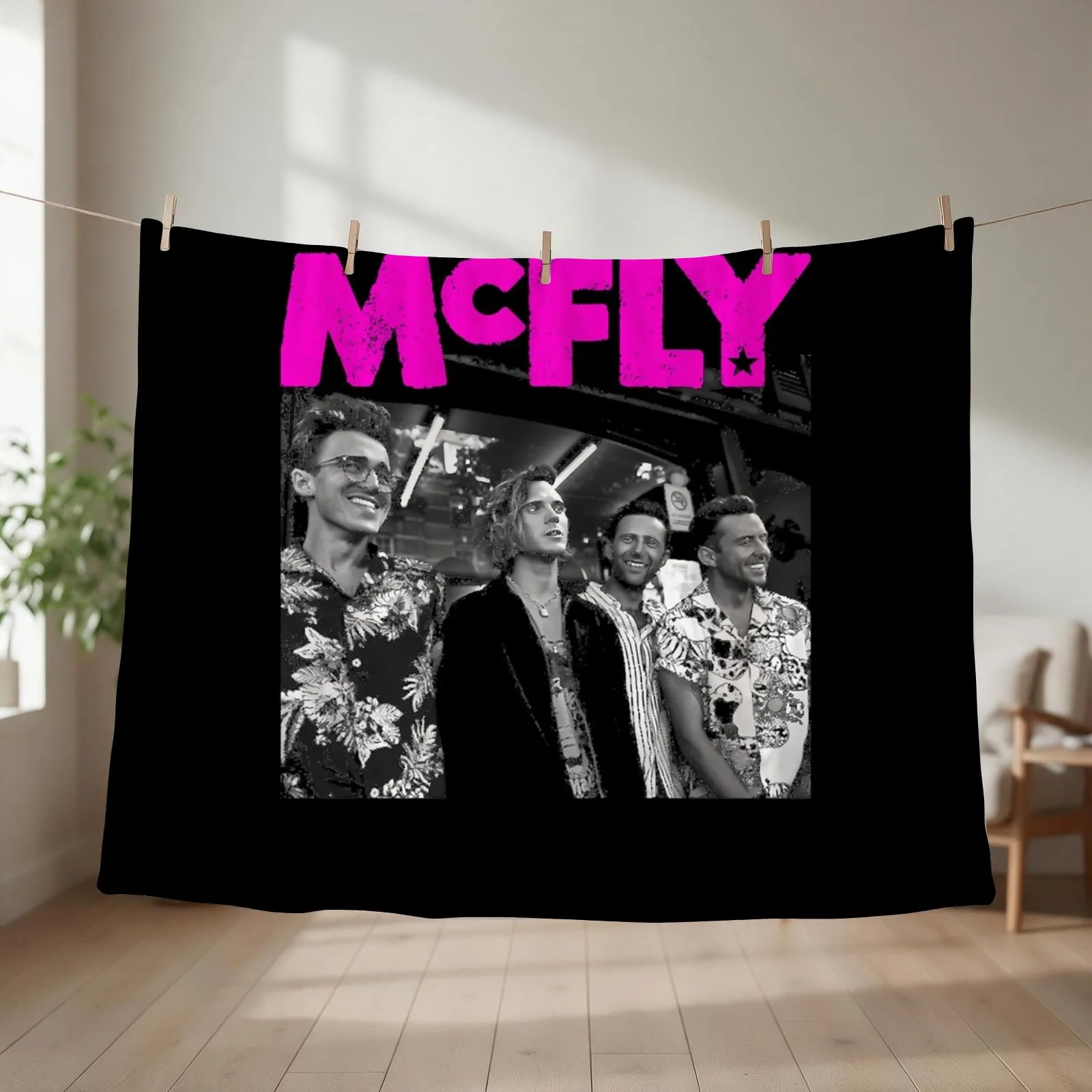 MCFLY Essential Throw Blanket Hairys Custom Bed covers for babies Blankets