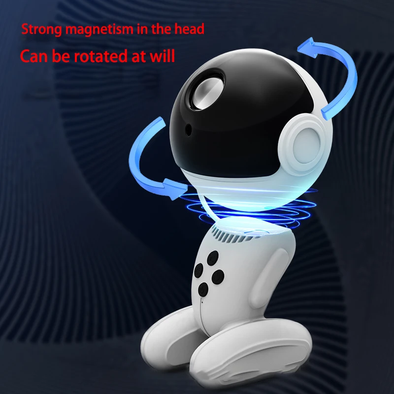 New Robot Galaxy Projector NightLightRemote Control Nebula Projection Light Bedroom Ambient Light Girls and Children\'s Favourite