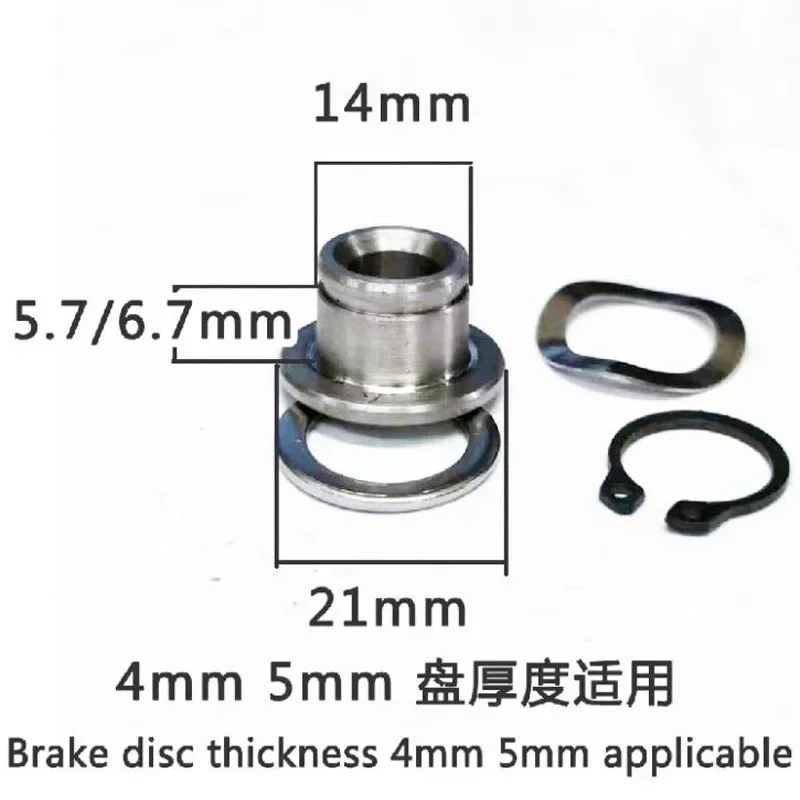 Motorcycle Brake Disc Floating Disc, Stainless Steel Live Rivets, Free Disassembly And Assembly