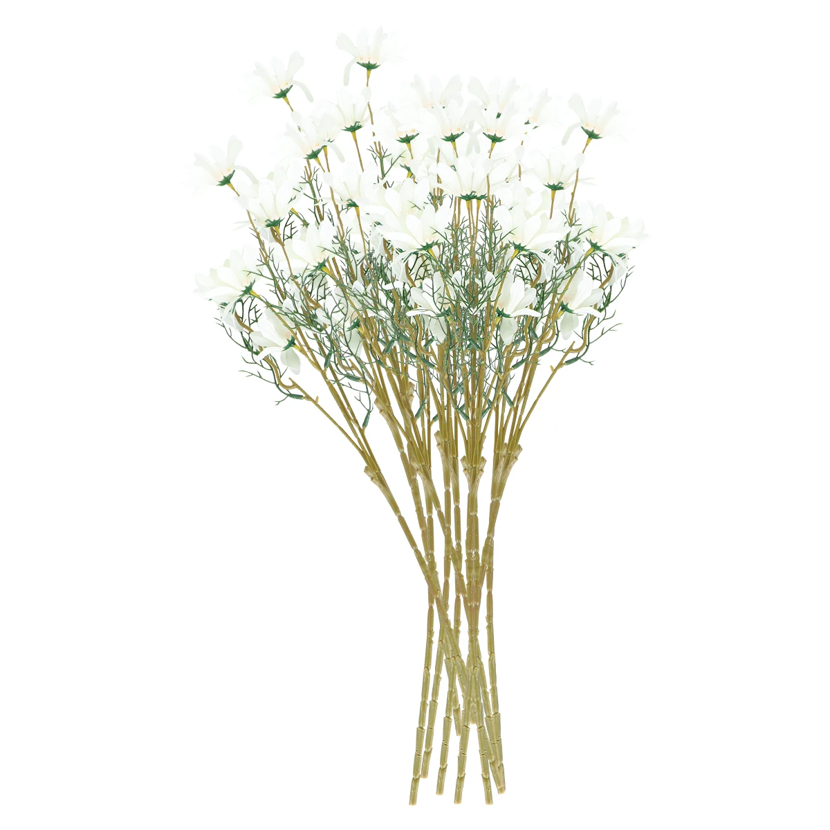 

12pcs Artificial Daisy Flowers Lifelike Simulation Silk Petals Bright Realistic Home Decor Table Wedding Bouquet Arrangement