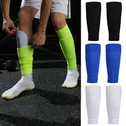 Men's Training Knee Pads Football Socks Shin Pads Leg Cover Women Grip Cutsocks Football Sock Kids Pressure Socks Children Adult