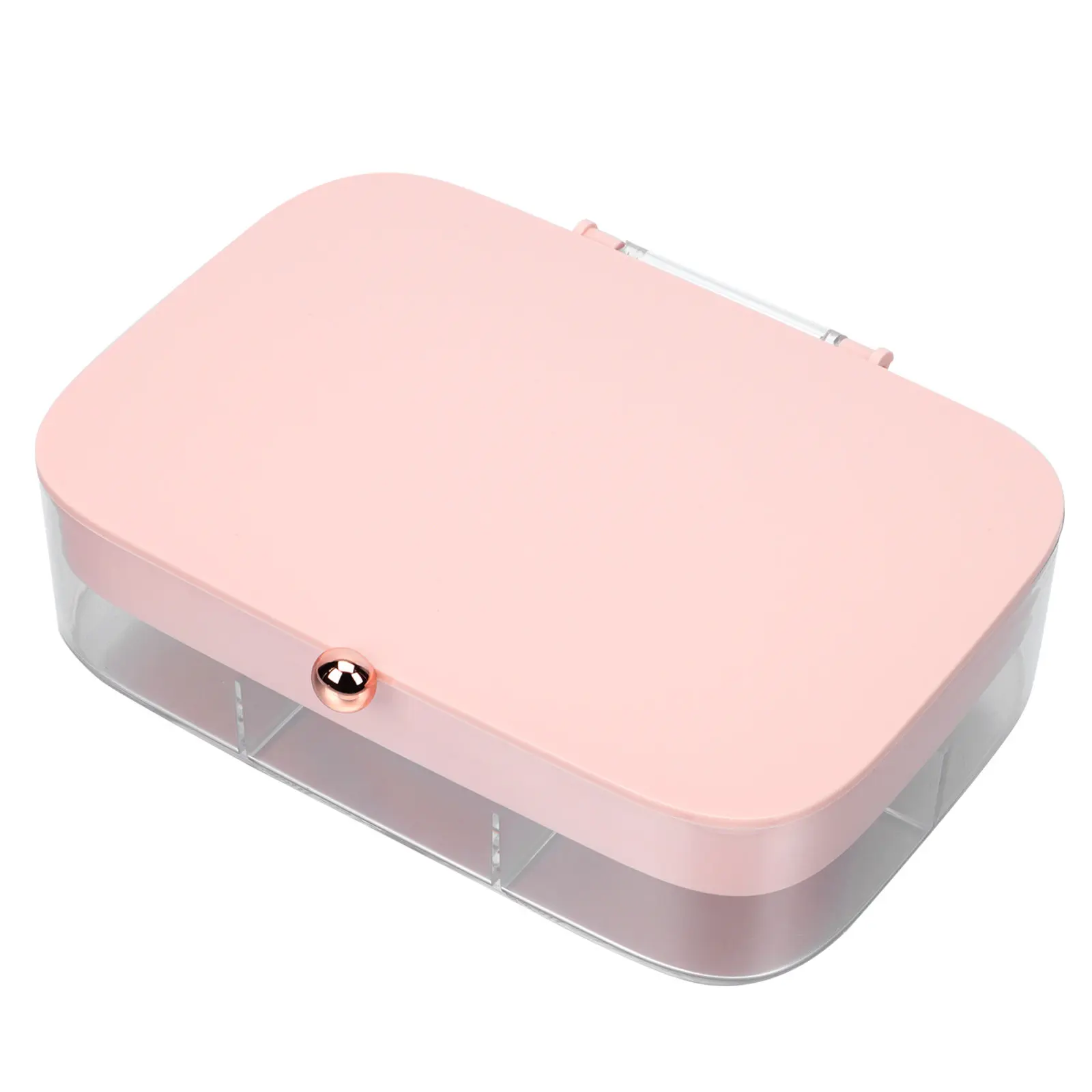 1Pcs Multi-Layer Jewelry Storage Box Stylish Compact Holder for Earrings Necklaces Bracelets Jewelry Organizing Case
