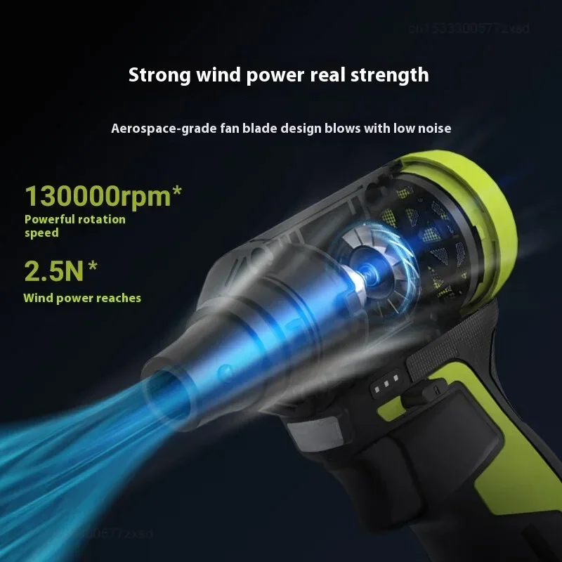 WORX WU094 12V Brushless Cordless Electric Cyclone Duster Blower Turbo Fan Stepless Speed Handheld Jet Fan Dust Blowing Tools