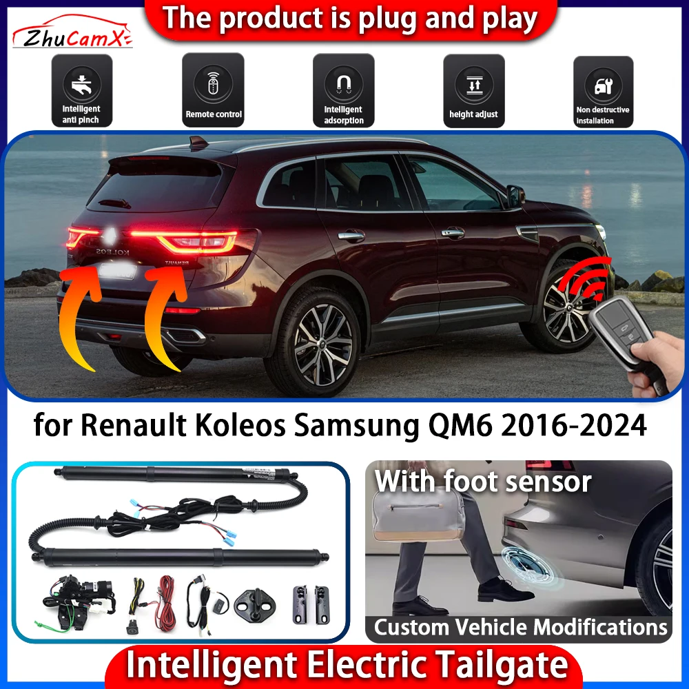 

Smart Powered Tailgate System for Renault Koleos Samsung QM6 2016-2024 Automatic Intelligent Electric Trunk Lift Control Kit