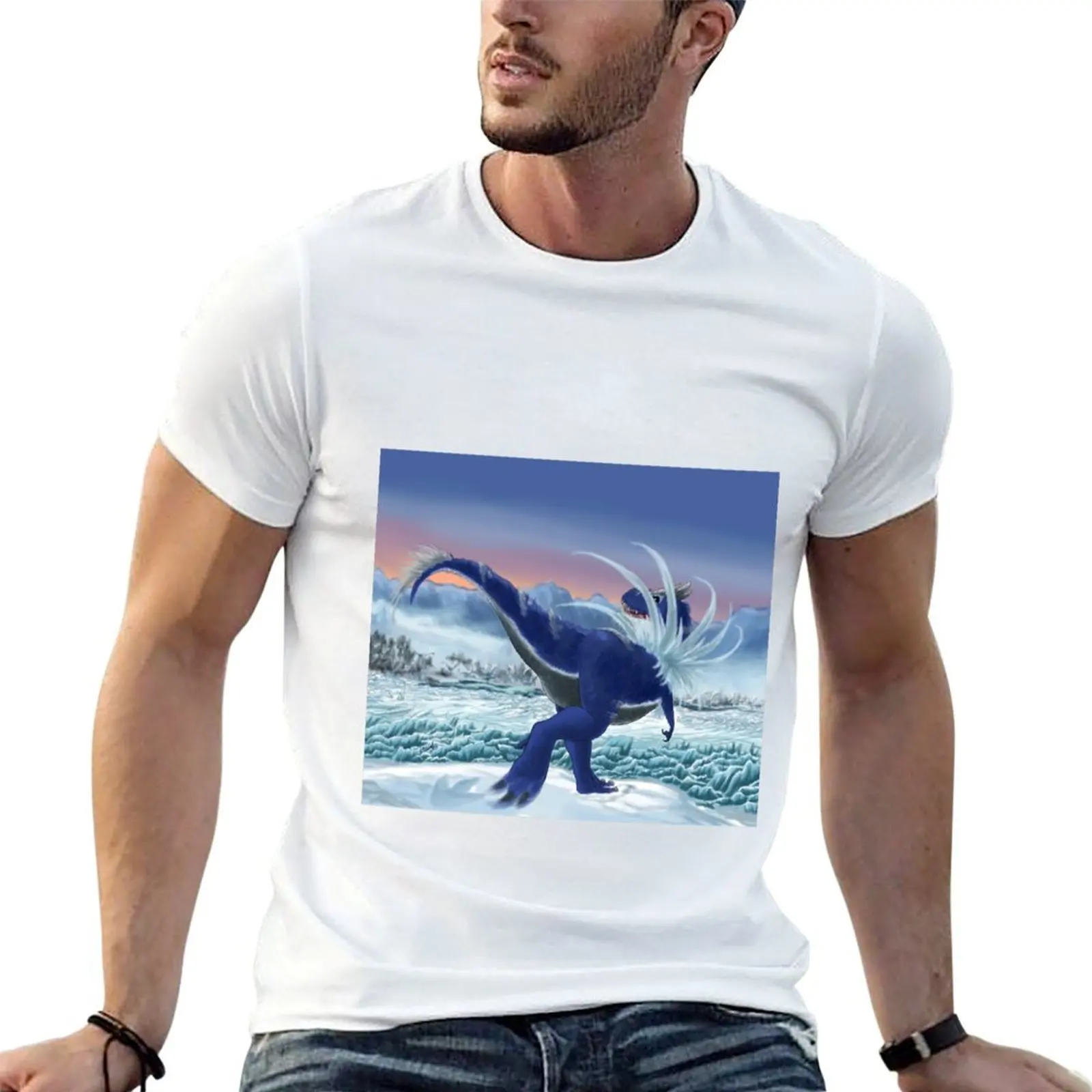 

Shiny Tyrantrum Poke paleoart T-Shirt g man t shirts for men man t shirt graphic T-Shirt