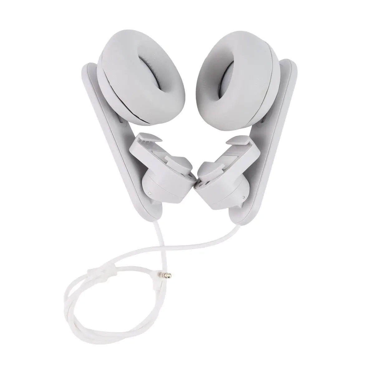 AA80 Clip-on Hanging Headphones Comfortable Sound Enhancer White for 2/ 3 VR Headsets Enhance Pleasure