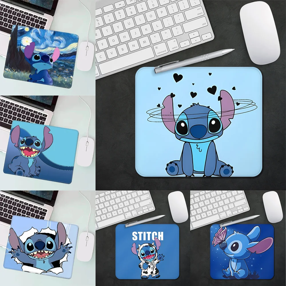 Cute Cartoon Stitch Gaming Mouse Pad XS Small Mousepad For PC Gamer Desktop Decoration Office Mouse Mat Deskmat Rug