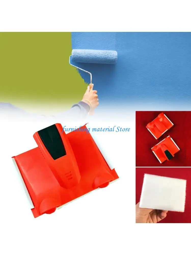 

Y5GD Accuracy Edging Brush Tool With Ergonomic Handle For Smooth Paint Lines On Wall Furniture And Trim