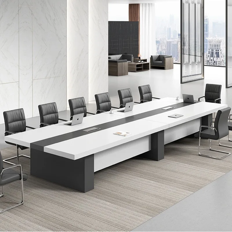 

M&W Furniture Room Meeting Design White Modern Office Meet Desk Conference Tables