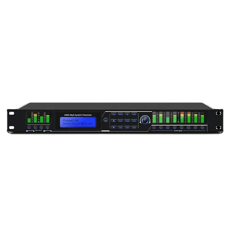 

2026 SENMI PS-480 New Arrival DriveRack 4 Input 8 Output ABS & Metals Complete Equalization and Loudspeaker Management System