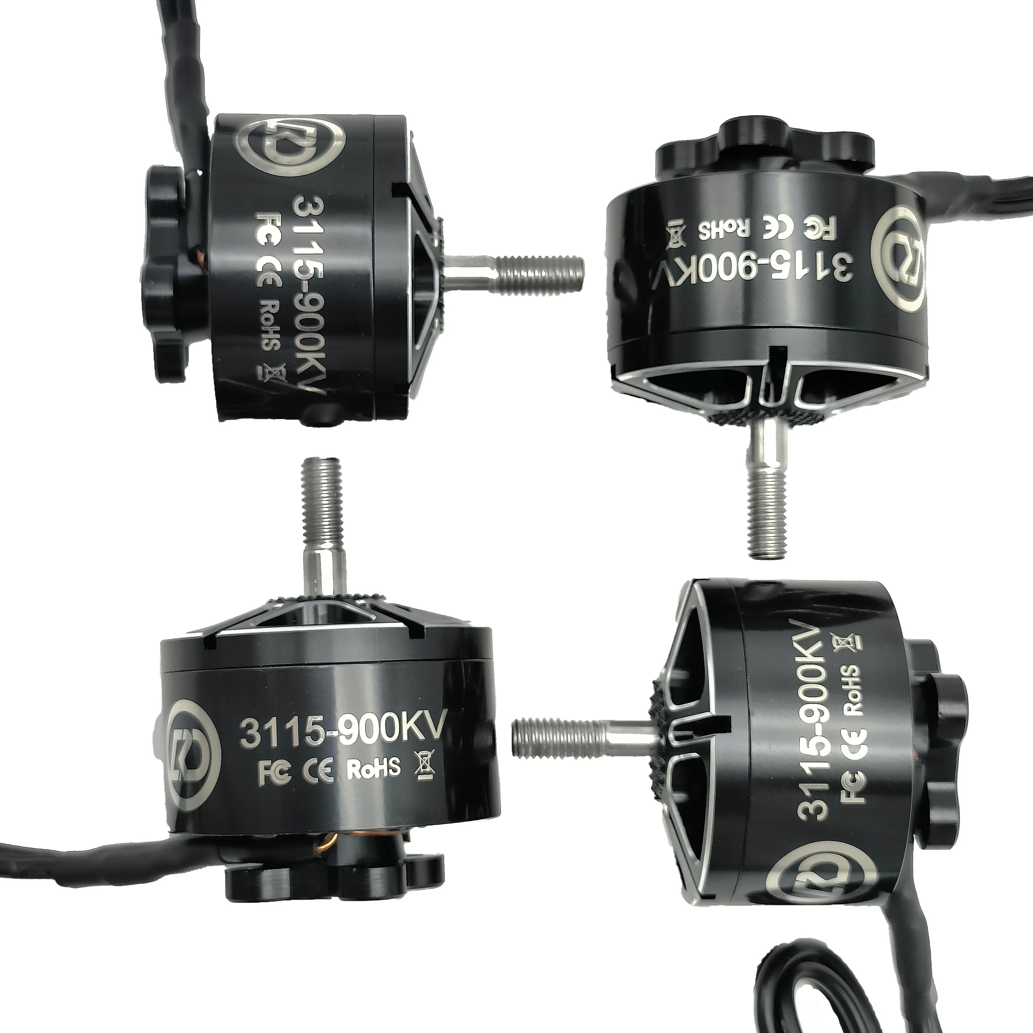 1/2/4pcs 3115 900KV Brushless 4-6s Motor For 6-9 Inch Props Compatible With Rc Drones In Fpv Racing