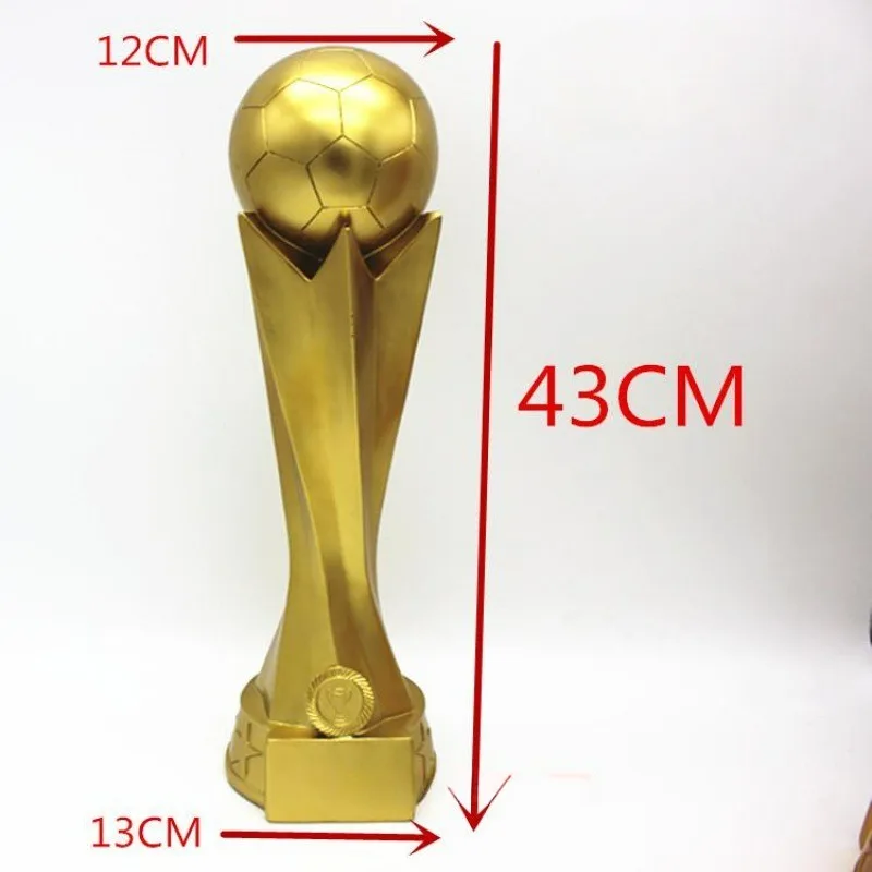 Football team trophy, Golden Globe, gold, silver and bronze three, fan supplies, home decoration