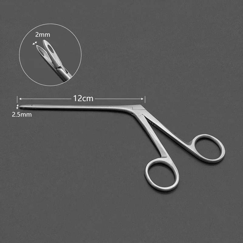 Micro pince crocodile Hartman, instrument d'arthroscope rigide, poinçon d'arthroscope, spéculum d'oreille