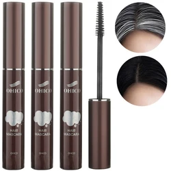 Hair dyeing, disposable eyelash brush style hair dyeing, long-lasting and fast, temporary hair dye non-toxic covering white