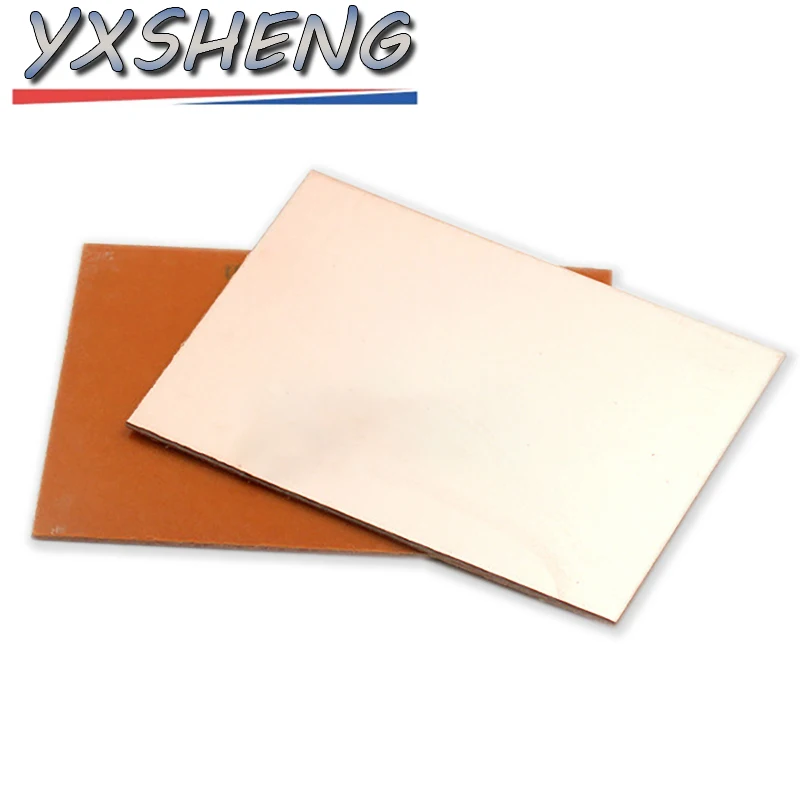 1/5/10PCS FR4 PCB 7x10cm Single Side Copper Clad Plate DIY PCB Kit YXSHENG 7*10 Laminate Circuit Board