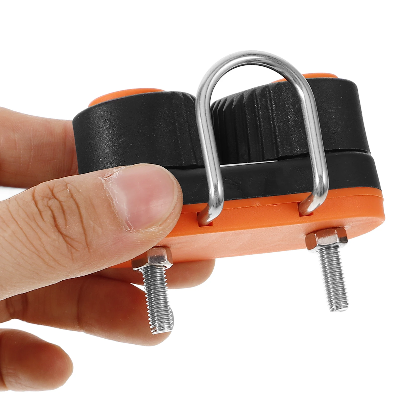 

Shipspecific Double Nylon Belt Guide Ring Roller Ball Automatic Rope Clamp Fast Entry Device for Boat Fitness