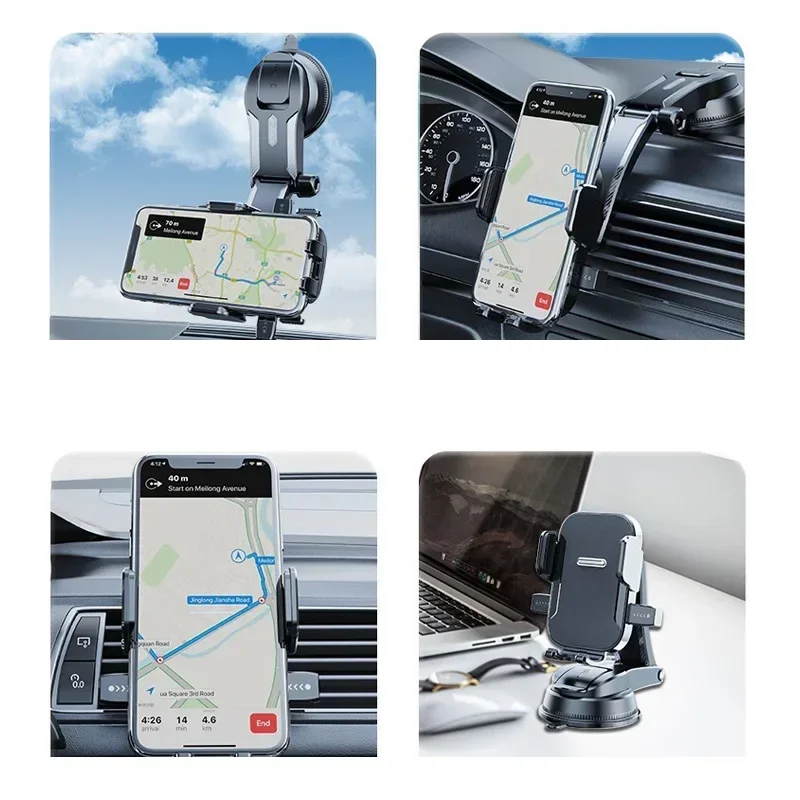 Universal Sucker Car Phone Holder Dashboard Mount Stand Suction Cup Smartphone Mobile Cell Support in Car Bracket Accessories image 3