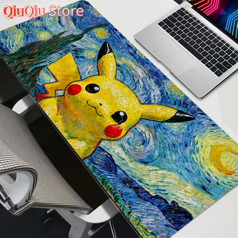 Mouse pad gaming accessories computer keyboard gamer Designed Original HD Mouse pads P-Pikachus P-Pokemons games mousepad