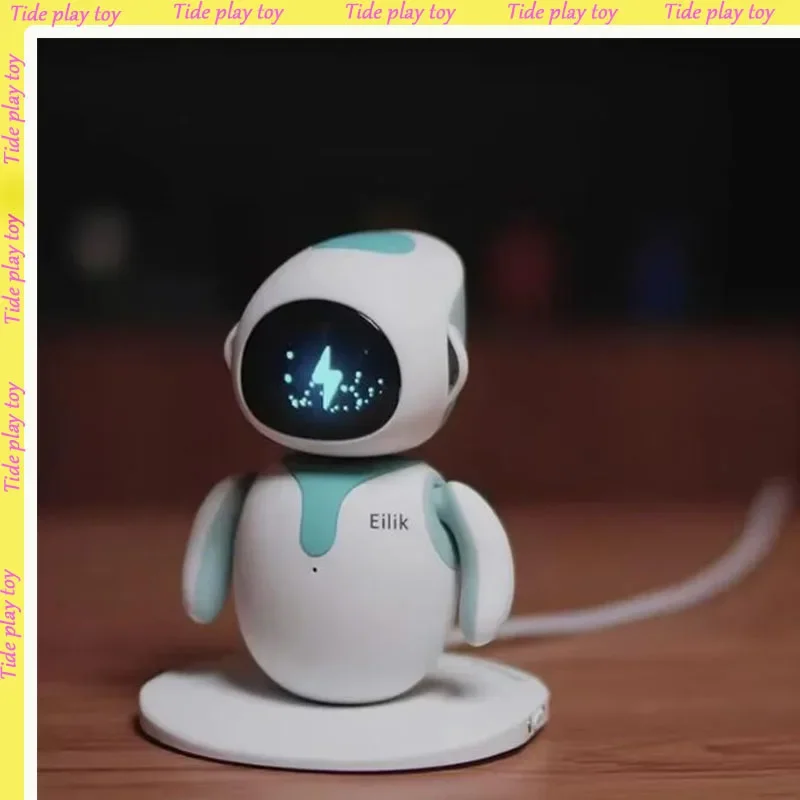 Robot intelligente per bambini Eilik Interazione emotiva Smart Companion Pet con tecnologia Ai Un piccolo compagno Bot con giocattolo divertente infinito