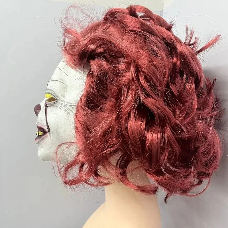 

A;3\v,7'd/Malço Cosplay Anime Arte He Clown Horror Blood Stain Uniform Mask Set Halloween Party Role Pw;3'f,6;t.8'x;4'v\6,b/