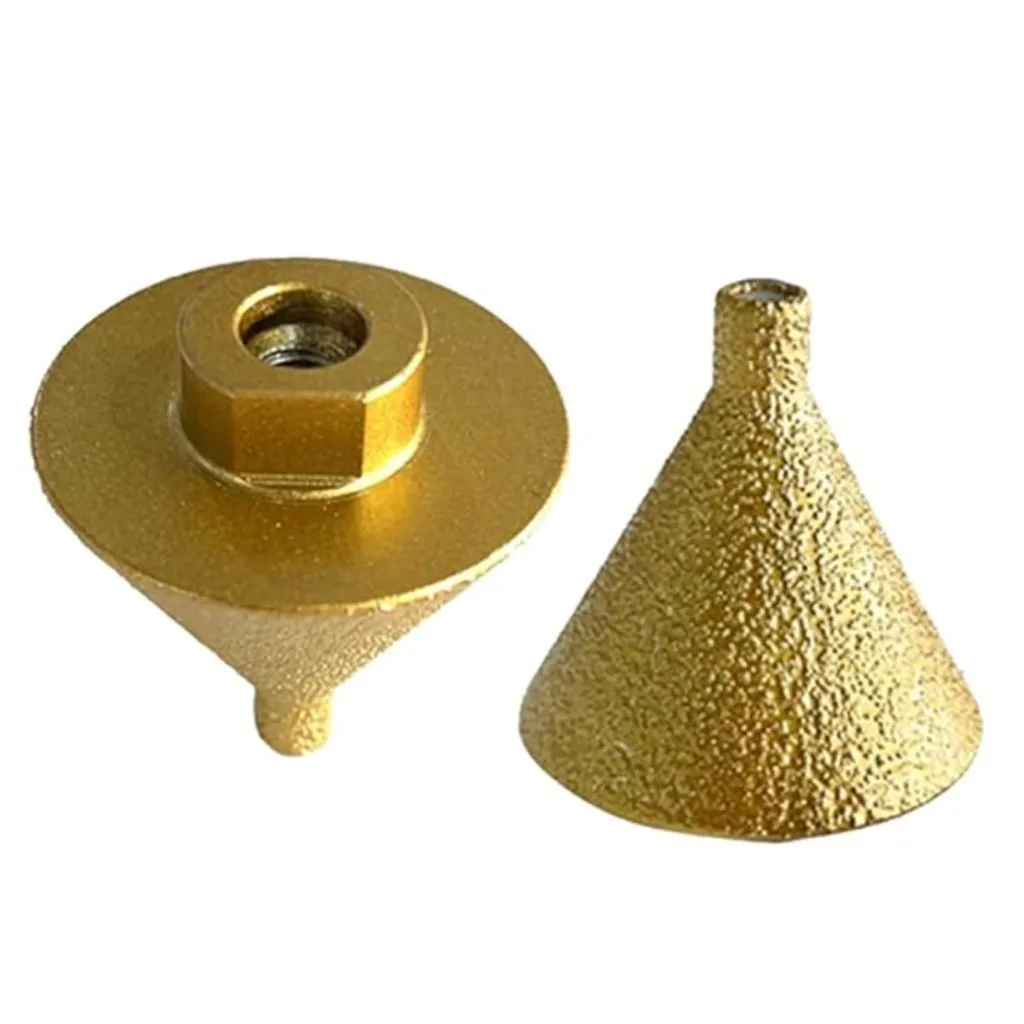 M10 Thread Carve Polishing Diamond Beveling Chamfer Bit 38/50mm Cone Punching Expanding Drill Bit Grinding Wheel