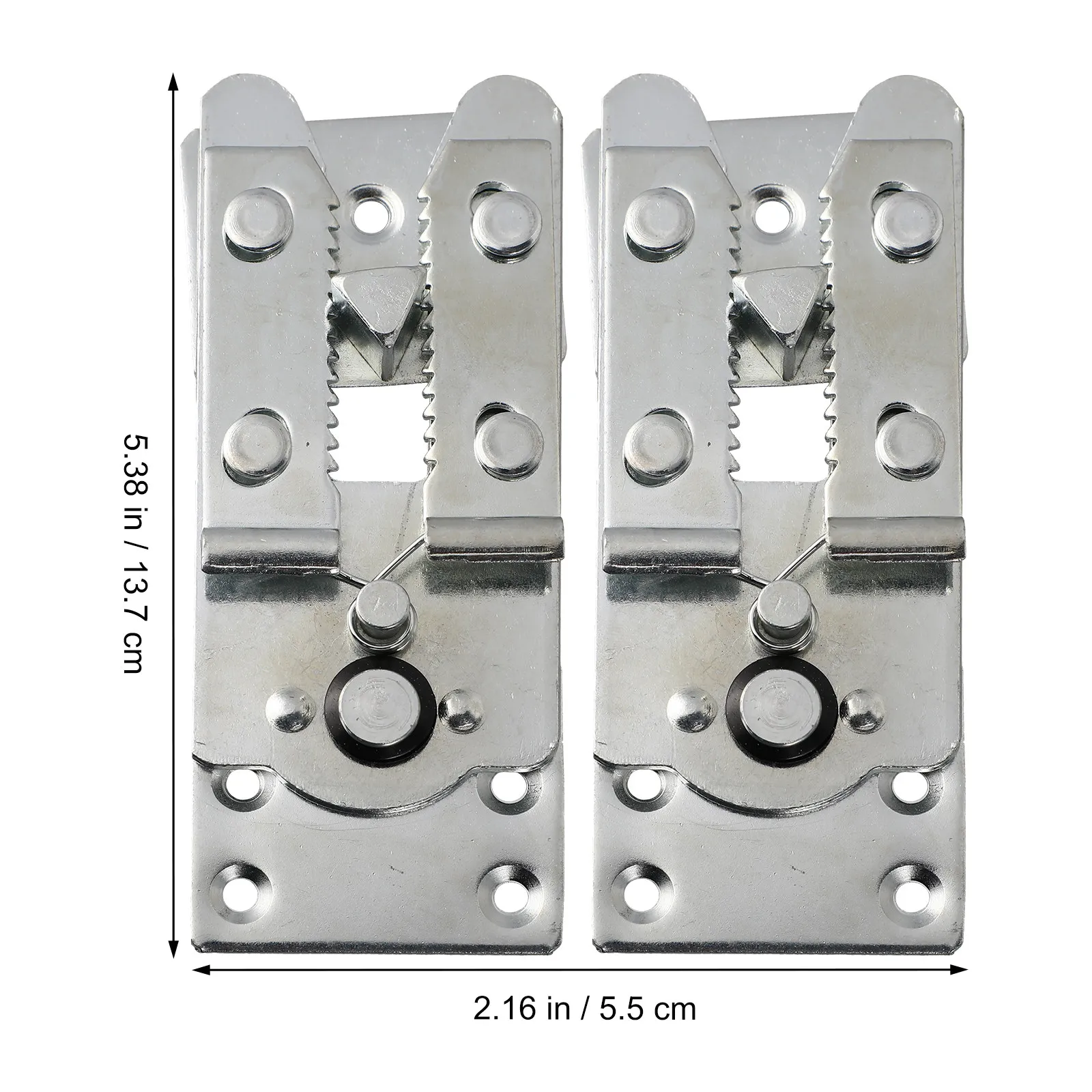2Pcs Sofa Connectors Heavy Duty Iron Buckle Furniture Connector for Upholstery Couch Clips Sectional Sofa