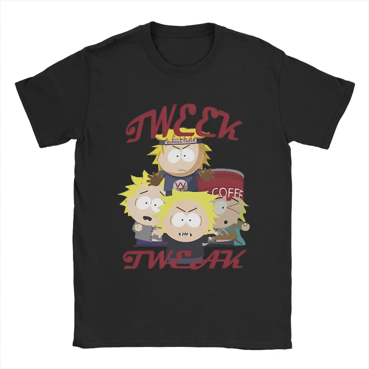 Tweek Tweak Souths Parks T Shirts Men Women's Cotton Awesome T-Shirts O Neck Tees Short Sleeve Clothes Plus Size