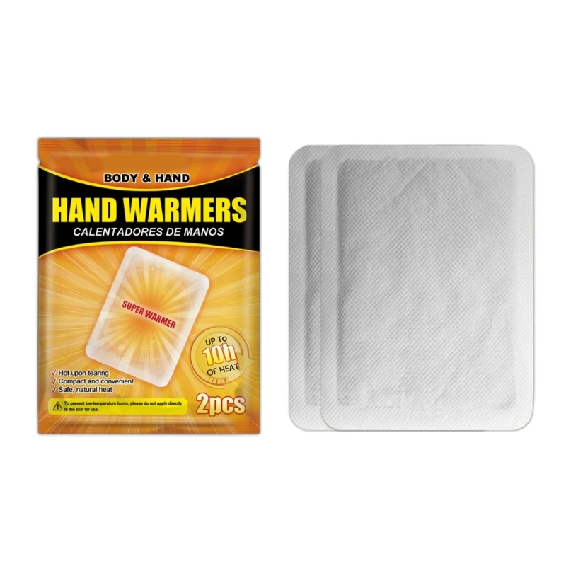 2pcs Body Warmers Portable Warmth Solution Large Pads for Women Men Kids