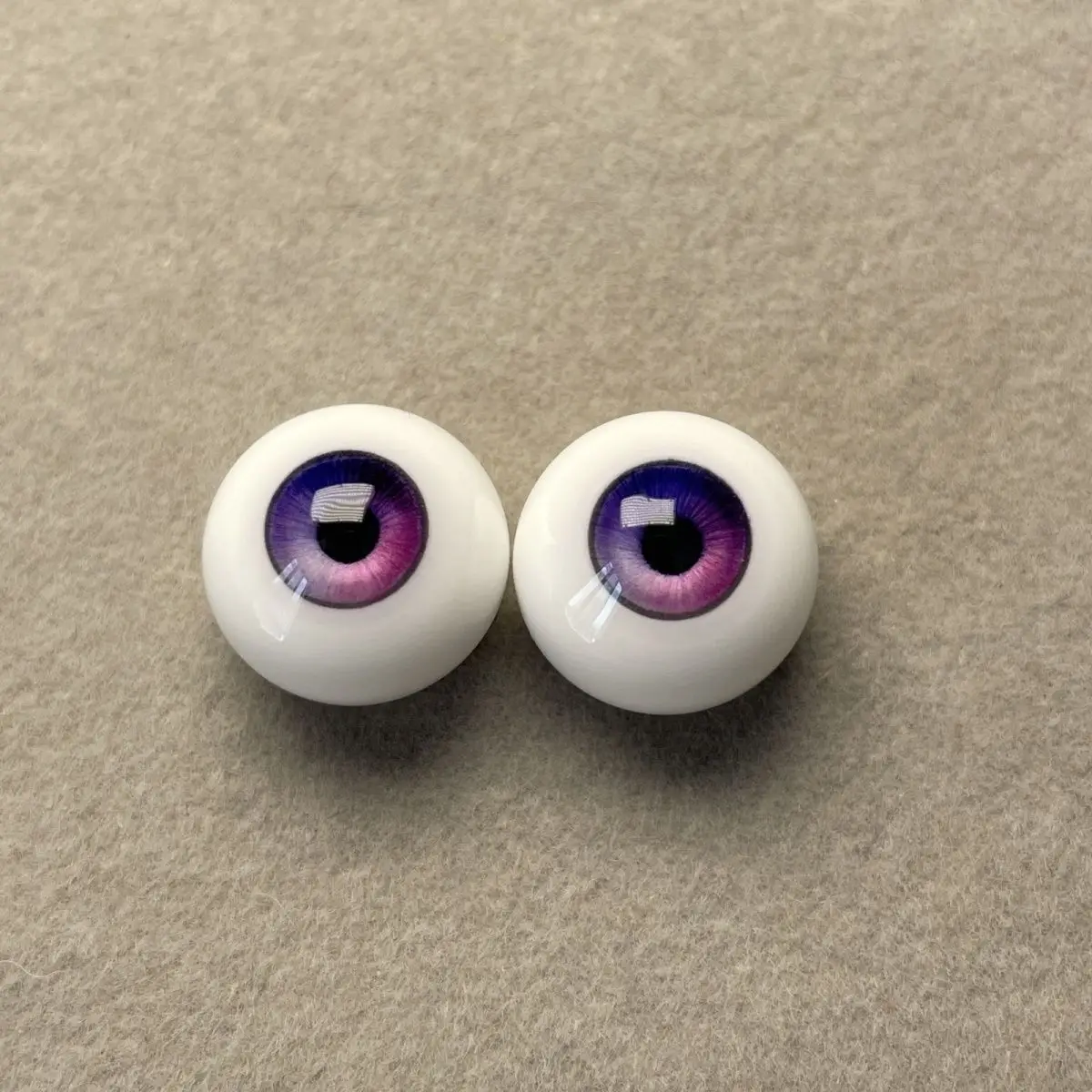 12/14/16mm Doll Eyes for 1/3 1/4 1/6 Bjd Doll Plaster Eyeball Human Realistic Stereoscopic Girl Toys Dress Up Doll Accessories