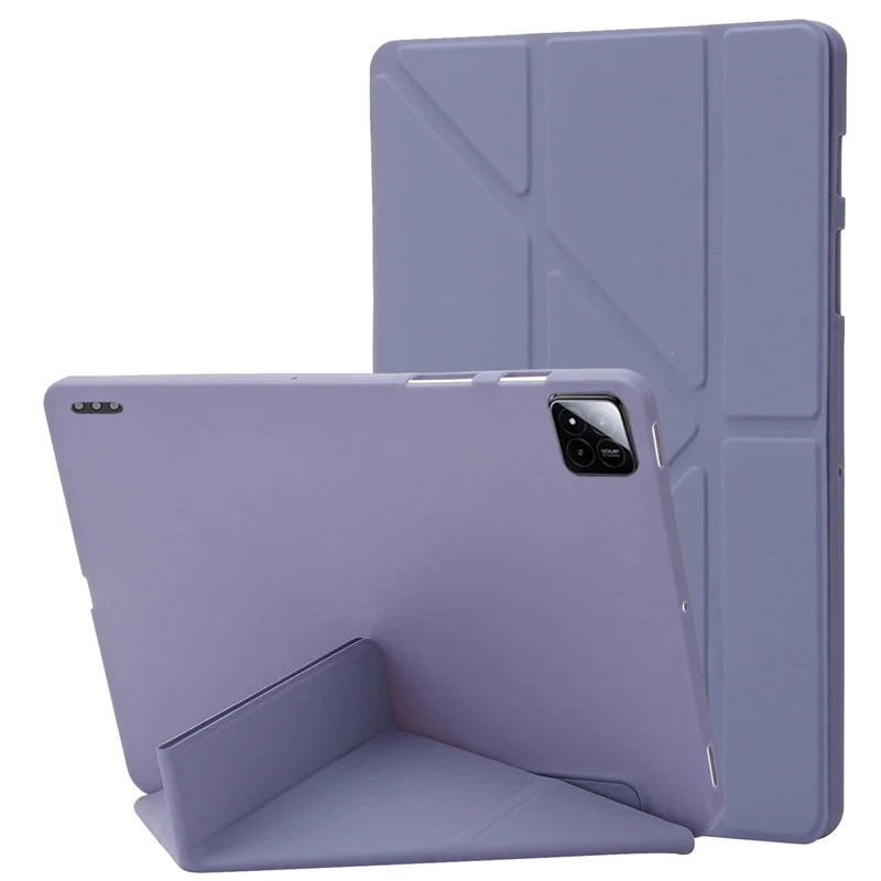 NONE Funda Für Xiaomi Pad 7 Fall 11,2 "Smart Folio Weiche TPU Zurück Stehen Abdeckung Für Coque Xiaomi Pad 7 pro MiPad 7 Tablet Fall 11,2 zoll 6