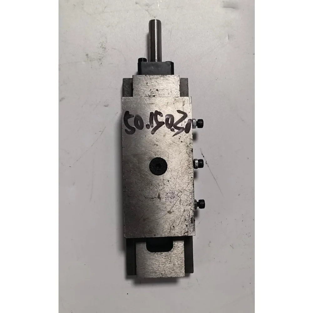 Hand cranked screw slide table linear movement one way slider