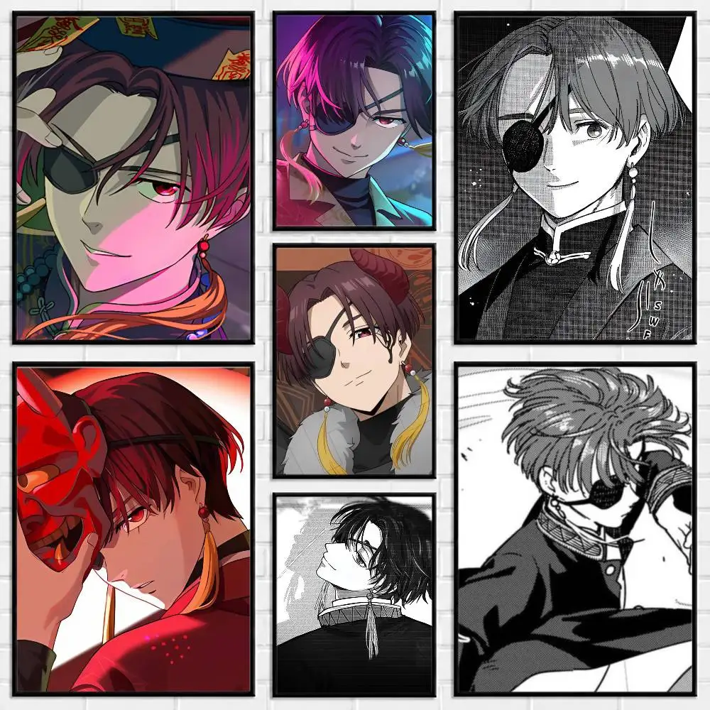 Hayato suo WIND BREAKER Anime Manga Poster Versatile HD Waterproof Wall Art Self-Adhesive Decor for Any Space Ideal Gift