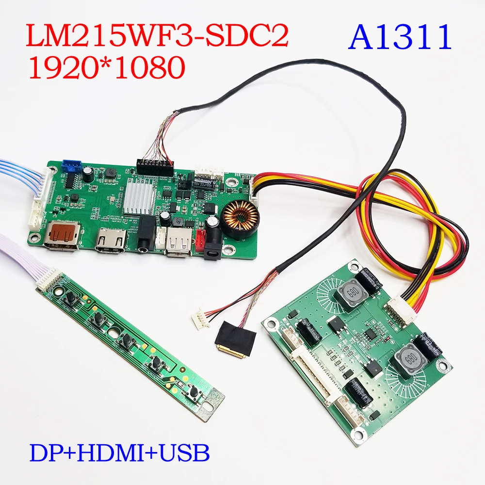 

LCD Controller board For iMac A1311 LM215WF3-SDC2 1920*1080 Screen Driver Board DP HDMI USB Audio 36Pin EDP LCD DIY Monitor