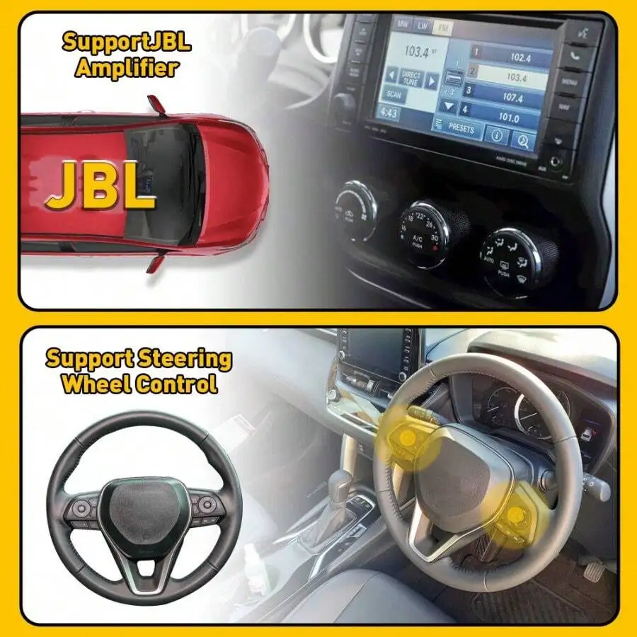 For  USB Adapter Support  AMP Car Stereo Radio Power Harness Cable EOA