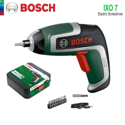 Bosch IXO7 Electric Screwdriver 3.6V Cordless Electric Drill Usb Rechargeable Home Diy Multi-Purpose Power Tools Set Accessories