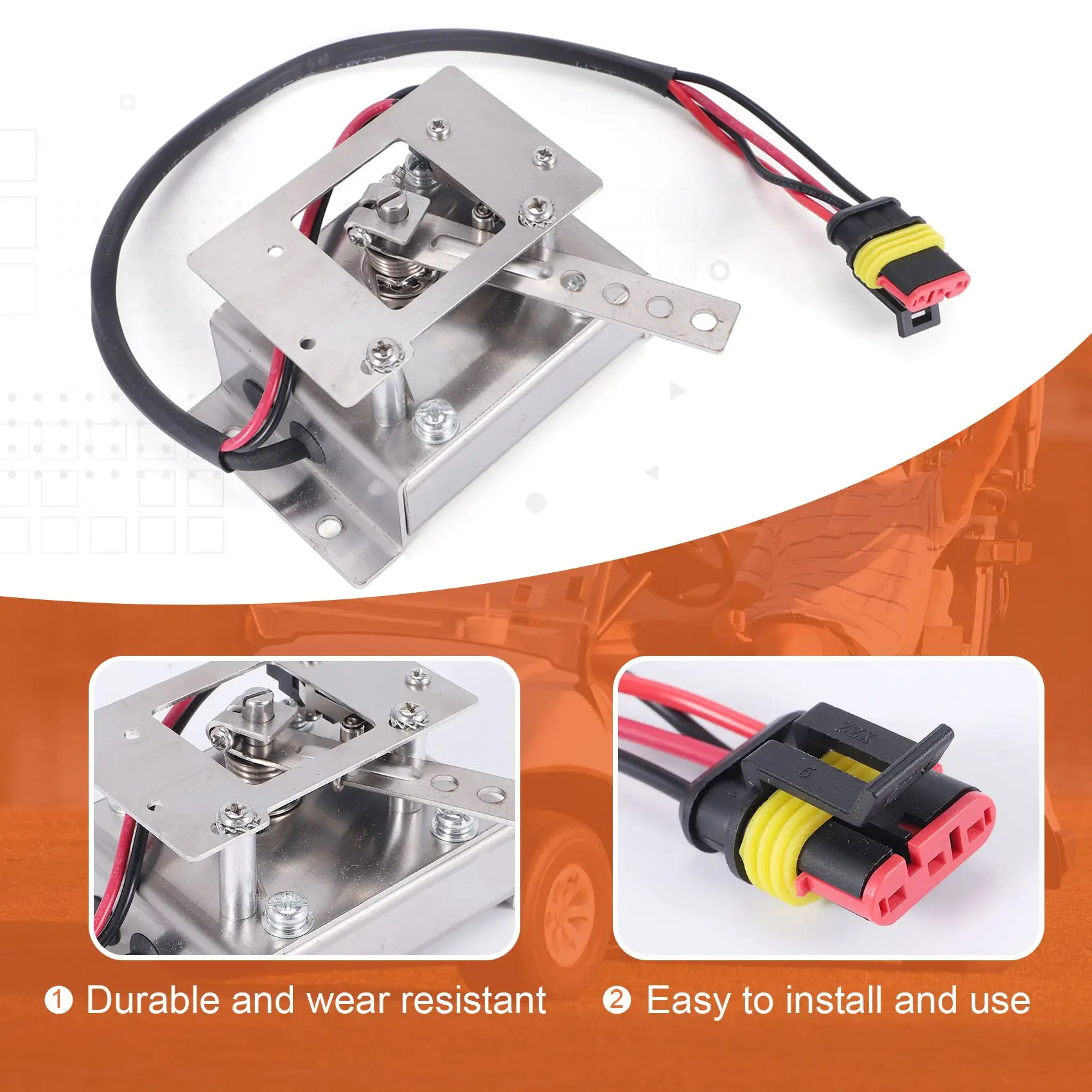 AY03-خنق PB-6 نوع 0-5K مع 3 أسلاك صغيرة EV PB-8 ل كورتيس PB 8 نوع عربة جولف الجهد