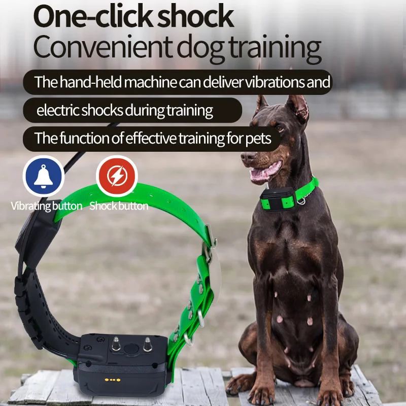 AHGUEP Advanced Dog  Tracker Waterproof Real-Time Hound Tracking Device 4G Network GSM GLONASS IP67 Android Hunting LBS Pet