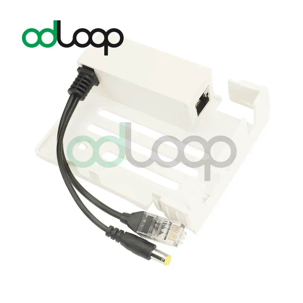 ODLOOP POE DC 48V do 12V 2A POE Splitter przeciwzakłóceniowy 30W Adapter POE kabel moduł zasilania wodoodporny IP65 użycie na zewnątrz