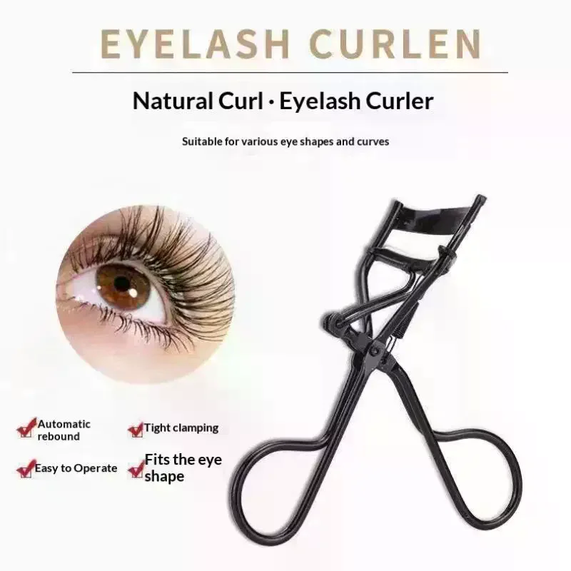 /Kuz/Eyelash Curler Spring Loaded Design Long Lasting Curls 2 Color Choices For Daily Makeup Home Use Professional