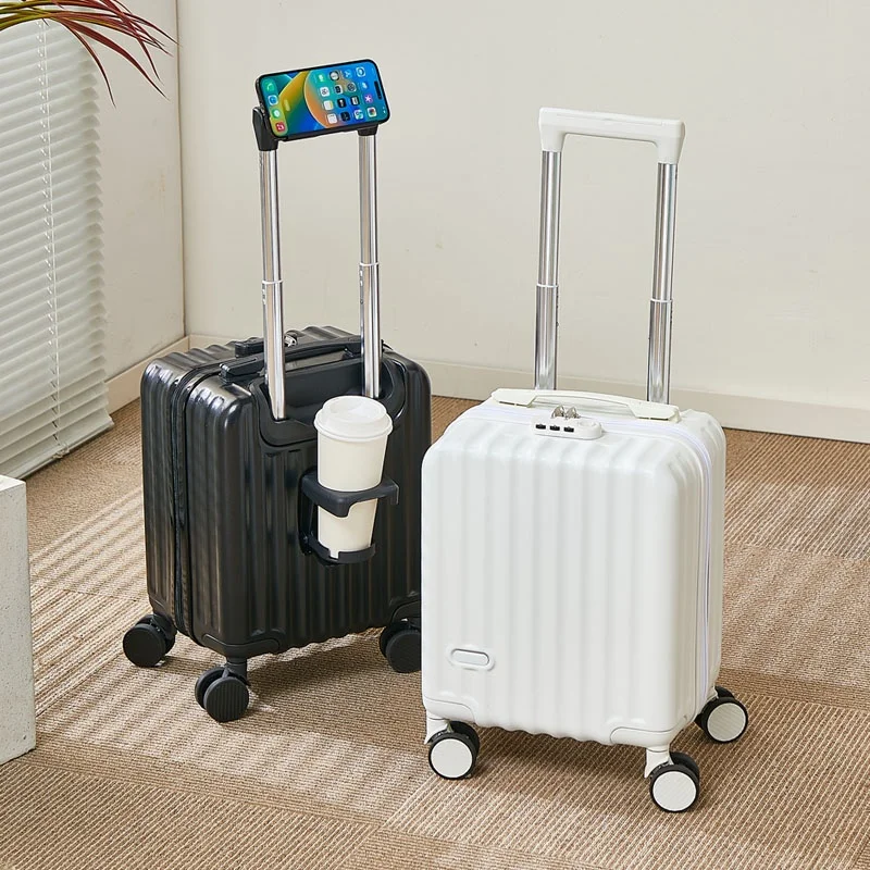 

4-Inch Small Carry-On Suitcase Lightweight Portable Travel Bag with Combination Lo for Men And Women Handheld Lage