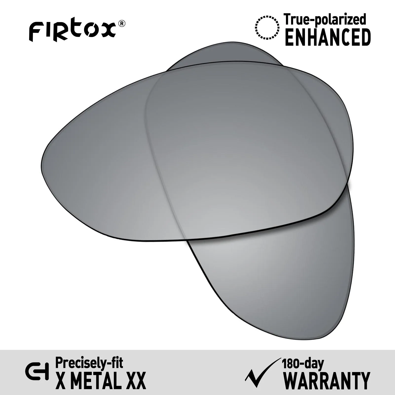 Firtox True UV400 Polarized Lenses Replacement for Oakley X Metal XX Sunglasses (Lens Only) - Multiple Colors