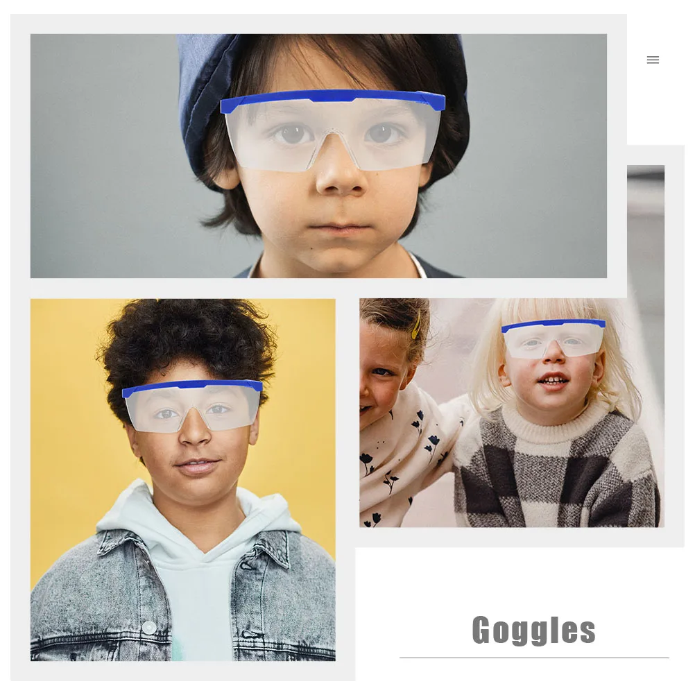 8-delige veiligheidsbril voor kinderen, veiligheidsbril, schietaccessoires, duurzaam, lichtgewicht kindersportspeelgoed